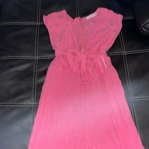 Shoe Dazzle Pink Jumpsuit